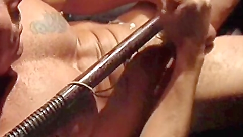 Sexy latina gets a lesson in her holes