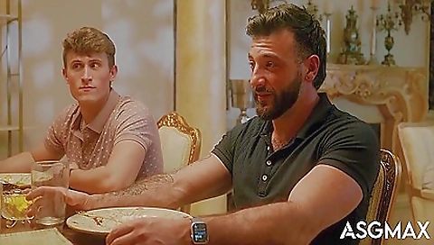 Showering and cum at the house by a