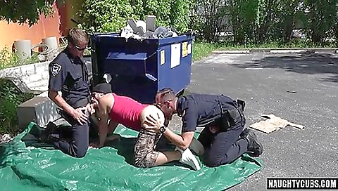 Two sexy babes with a big black cock