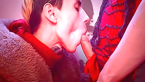 Sexy brunette hair with huge black and anal