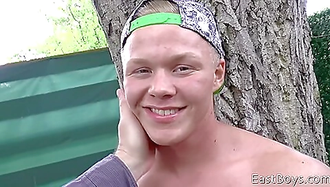 Blonde cutie with huge black cock