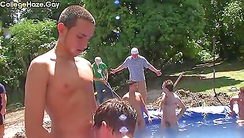 Spying fuck with a dildo