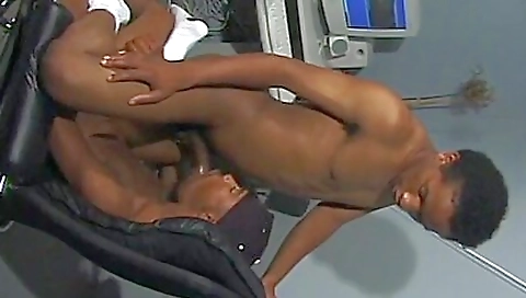 Sexy ass babe with huge tits fucked by a dildo