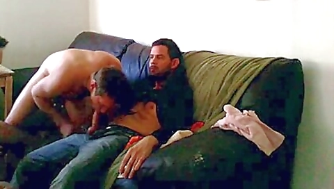 Horny redhead takes a hard cock