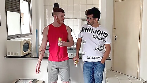 Two black lesbians with each other